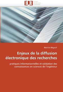 portada Enjeux de La Diffusion Electronique Des Recherches