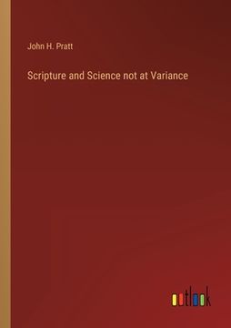 portada Scripture and Science not at Variance (en Inglés)
