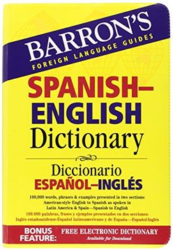 Libro Barron's Foreign Language Guides Spanish-English Dictionary ...