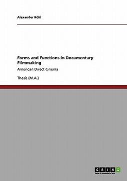 portada forms and functions in documentary filmmaking