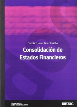 portada Consolidación de Estados Financieros (Cuadernos de Documentación) (in Spanish)