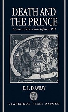 portada Death and the Prince: Memorial Preaching Before 1350 (en Inglés)