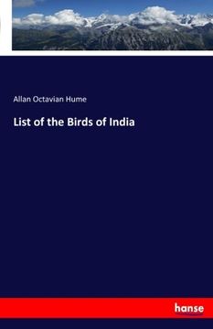 portada List of the Birds of India