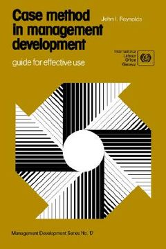 portada case method in management development. guide for effective use (management development series no. 17) (en Inglés)
