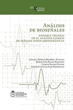 portada Análisis de bioseñales: Enfoque técnico en el análisis clínico de señales fonocardiográficas (Spanish Edition)