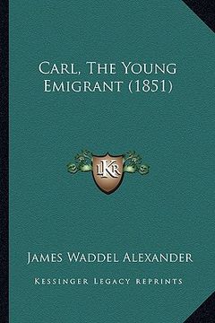 portada carl, the young emigrant (1851)