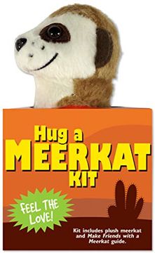 portada Hug a Meerkat kit (Book With Plush) (in English)