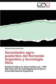 portada sociedades agro-pastoriles del noroeste argentino y tecnolog a l tica (in English)