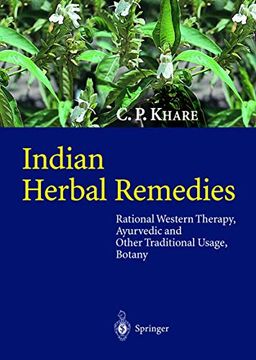 portada Indian Herbal Remedies: Rational Western Therapy, Ayurvedic and Other Traditional Usage, Botany (en Inglés)