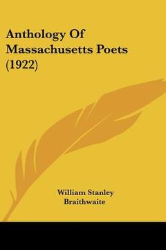 portada anthology of massachusetts poets (1922)