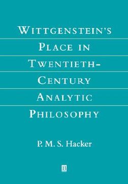 portada wittgenstein`s place in twentieth-century analytic philosophy