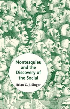 portada Montesquieu and the Discovery of the Social (in English)