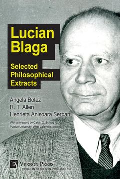portada Lucian Blaga: Selected Philosophical Extracts (Series in Philosophy) (en Inglés)