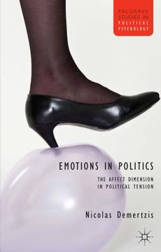 portada Emotions in Politics: The Affect Dimension in Political Tension (in English)