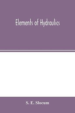 portada Elements of Hydraulics (in English)