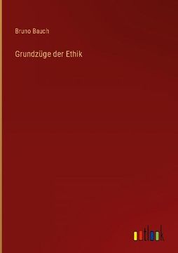 portada Grundzüge der Ethik (in German)