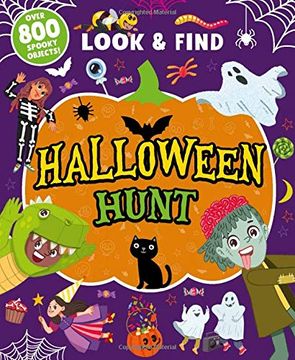 portada Halloween Hunt: Over 800 Spooky Objects! (Look & Find) (en Inglés)