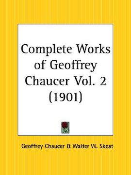portada complete works of geoffrey chaucer part 2 (en Inglés)
