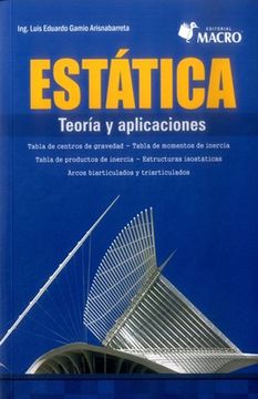 portada Estatica. Teoria y Aplicaciones (in Spanish)