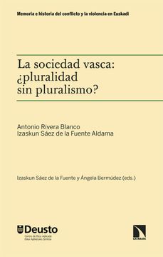 portada La Sociedad Vasca: Pluralidad sin Pluralismo? (in Spanish)