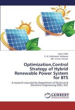 Libro Optimization, Control Strategy Of Hybrid Renewable Power System ...