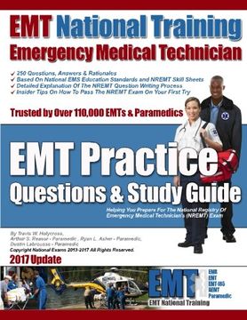 portada emt national training emt practice questions & study guide (en Inglés)