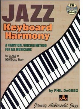 portada Jazz Keyboard Harmony: A Practical Voicing Method for all Musicians, Spiral-Bound Book & cd (in English)