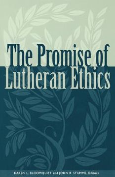 portada promise of lutheran ethics (en Inglés)