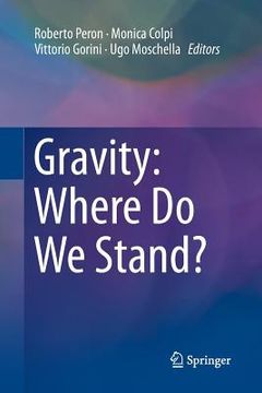 portada Gravity: Where Do We Stand? (en Inglés)