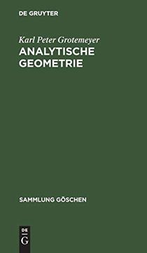 portada Analytische Geometrie (in German)
