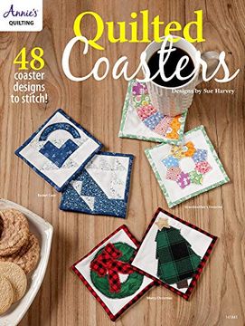 portada Quilted Coasters: 48 Coaster Designs to Stitch (en Inglés)