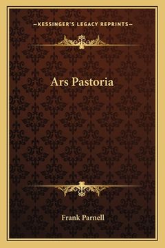 portada Ars Pastoria (en Latin)