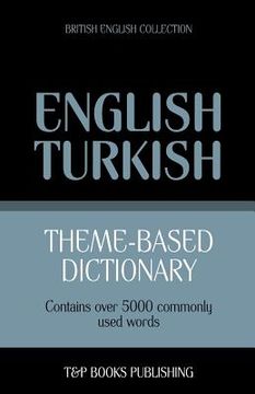 portada Theme-based dictionary British English-Turkish - 5000 words (in English)