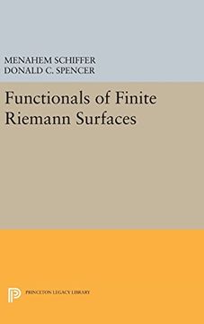 portada Functionals of Finite Riemann Surfaces (Princeton Legacy Library) 