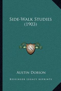 portada side-walk studies (1903) (en Inglés)