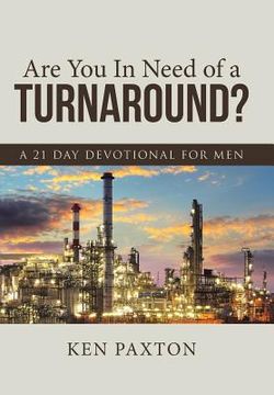 portada Are You In Need of a Turnaround?: A 21 Day Devotional for Men (en Inglés)