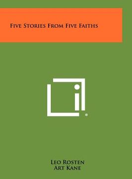 portada five stories from five faiths (in English)