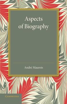 portada Aspects of Biography (en Inglés)