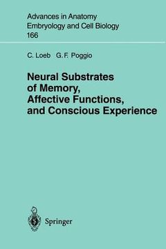 portada neural substrates of memory, affective functions, and conscious experience (en Inglés)