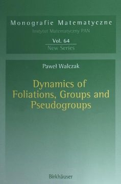 portada 64: Dynamics of Foliations, Groups and Pseudogroups (Monografie Matematyczne)