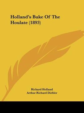 portada holland's buke of the houlate (1893) (en Inglés)