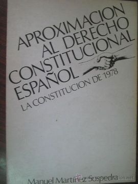 portada Aproximacion al Derecho Constitucional Español la Constitucion d