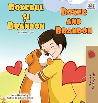 portada Boxer and Brandon (Romanian English Bilingual Book) (Romanian English Bilingual Collection) (en Rumano)