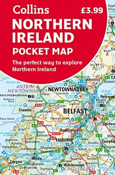 portada Northern Ireland Pocket Map: The Perfect way to Explore Northern Ireland (en Inglés)