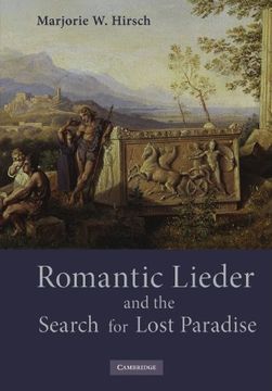 portada Romantic Lieder and the Search for Lost Paradise (in English)