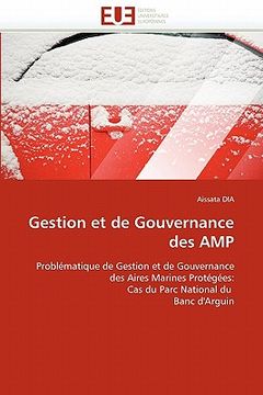 portada gestion et de gouvernance des amp (in English)
