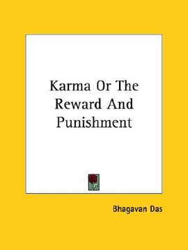 portada karma or the reward and punishment (en Inglés)