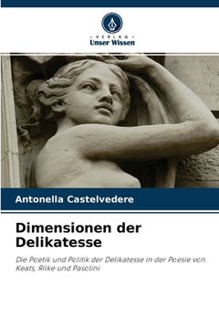 portada Dimensionen der Delikatesse (en Alemán)