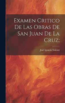 portada Examen Critico de las Obras de san Juan de la Cruz;