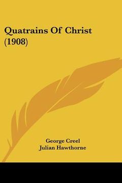 portada quatrains of christ (1908) (en Inglés)